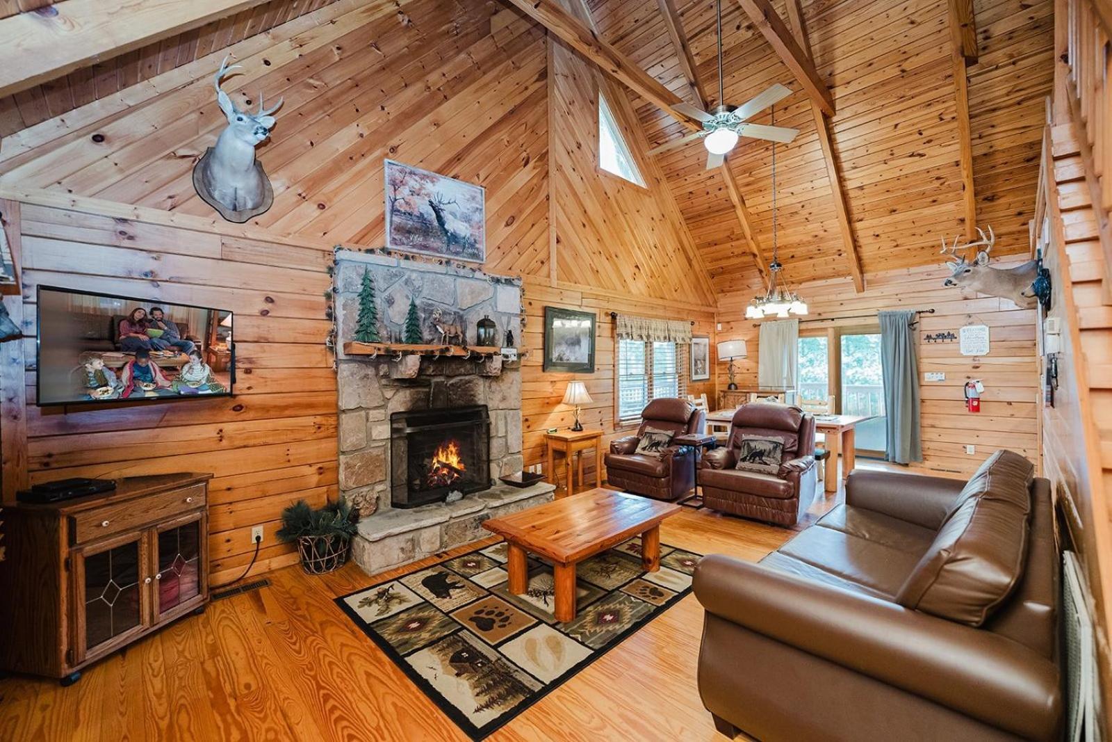 A Dream Come True Cabin Sevierville Esterno foto