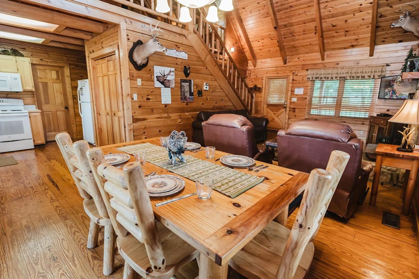 A Dream Come True Cabin Sevierville Esterno foto