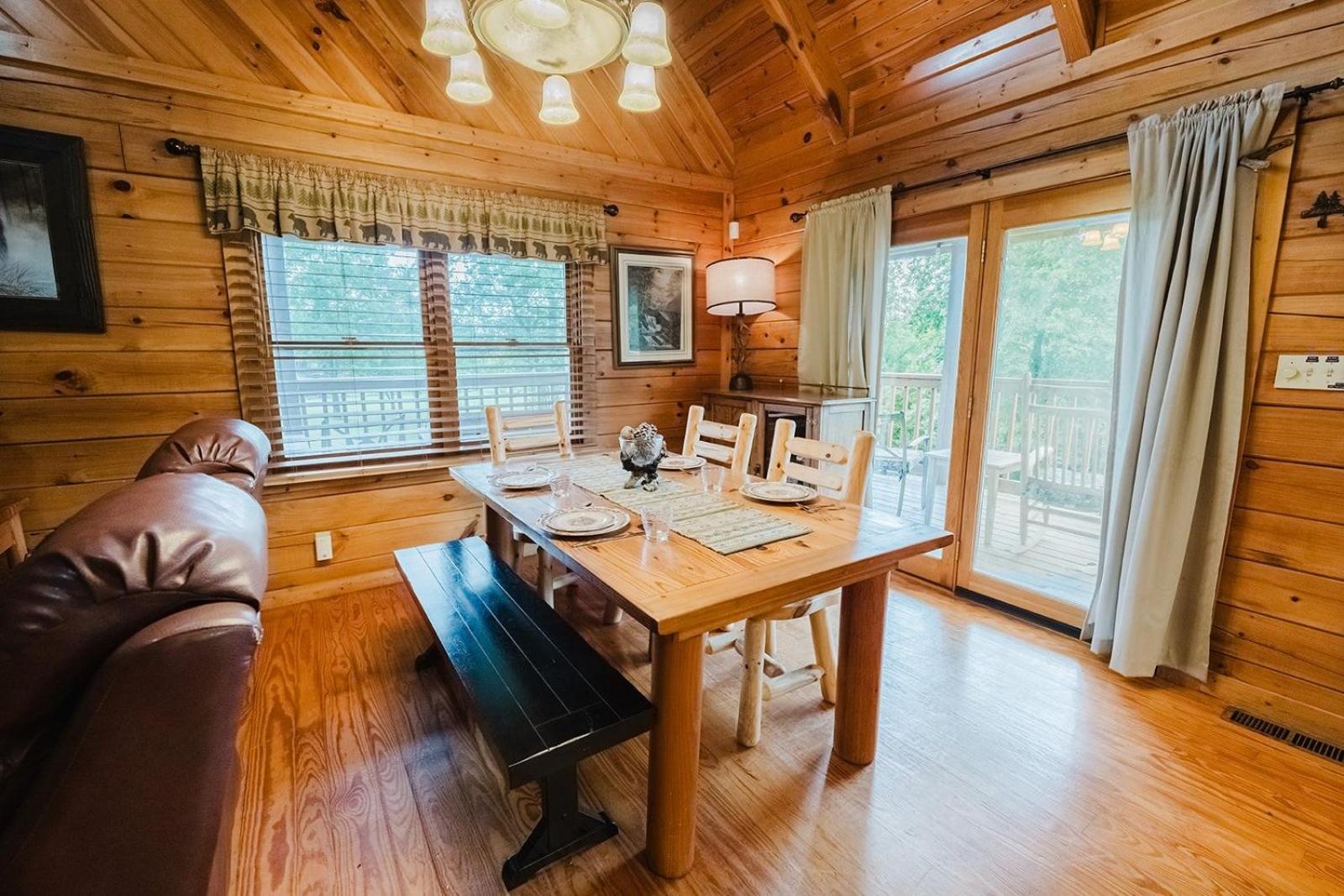 A Dream Come True Cabin Sevierville Esterno foto