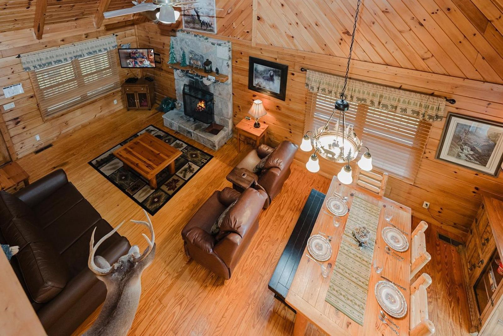 A Dream Come True Cabin Sevierville Esterno foto