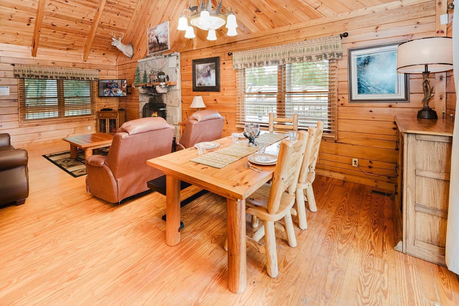 A Dream Come True Cabin Sevierville Esterno foto